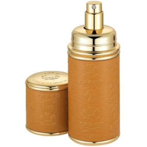 Camel with Gold Trim Leather Atomizer 50ml