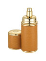 Camel with Gold Trim Leather Atomizer 50ml